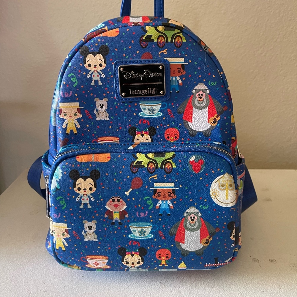 Loungefly Backpack Disney Parks Icons and Characters
